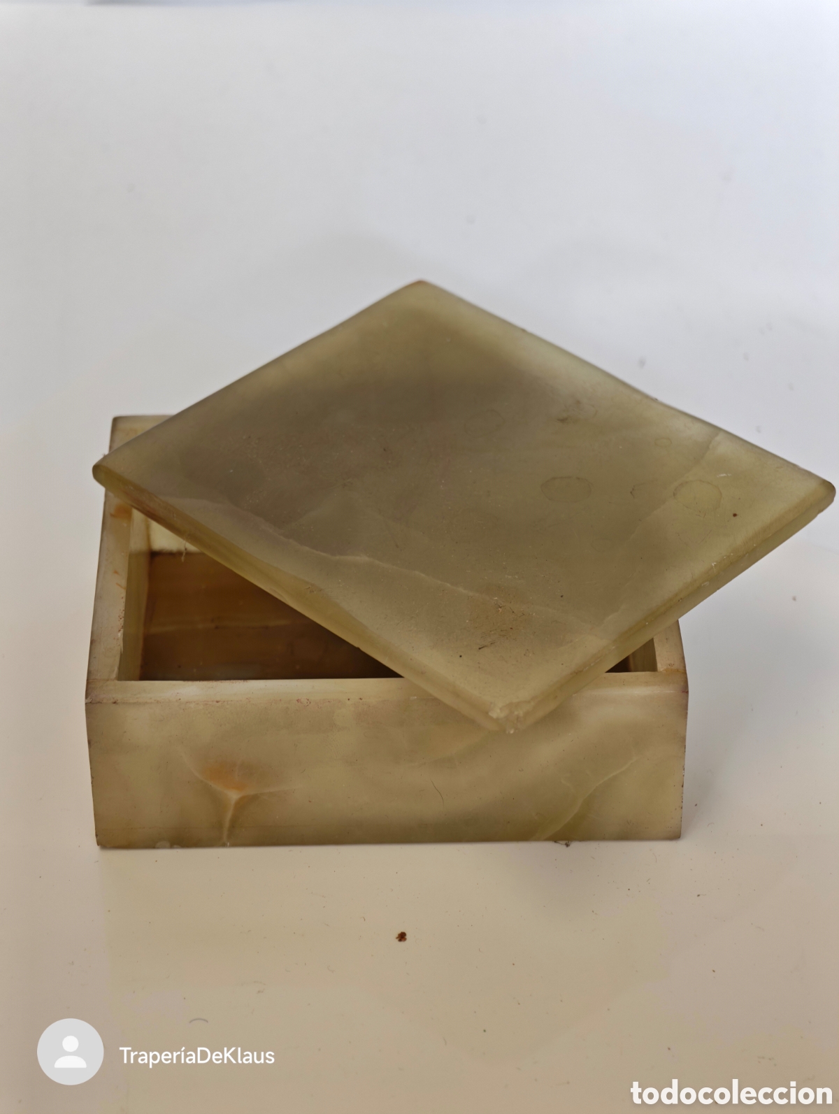 Antig&uuml;edades: Caja de alabastro - &oacute;nix - car151 - Foto 2