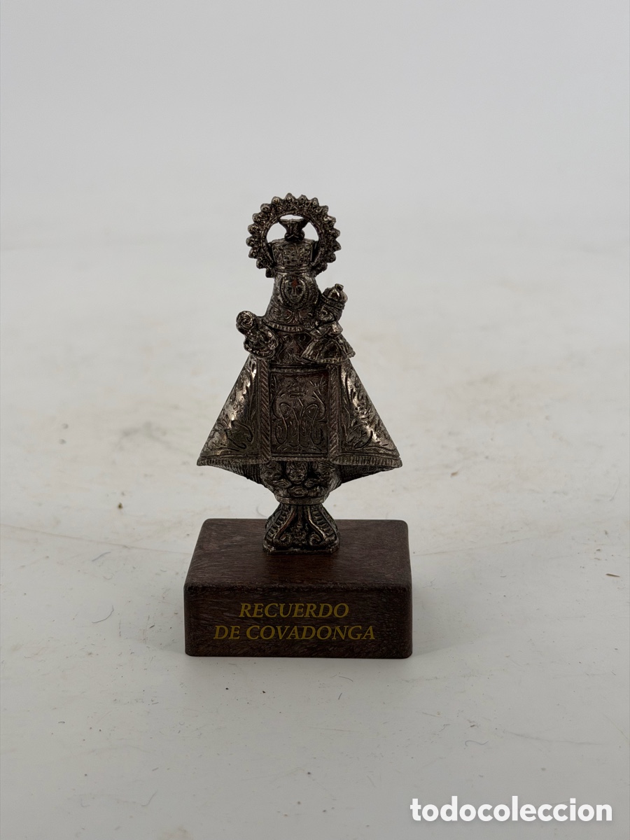 Antig&uuml;edades: Figura de La Virgen Plateada - Foto 2