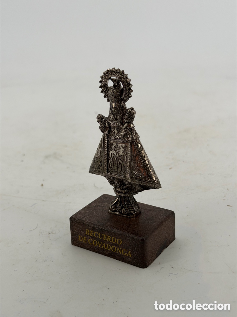 Antig&uuml;edades: Figura de La Virgen Plateada - Foto 4