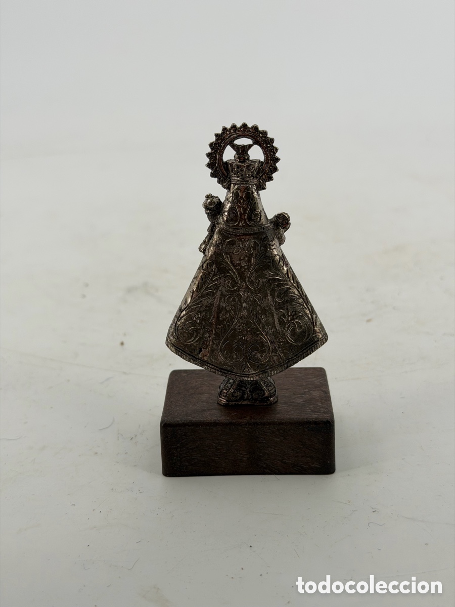 Antig&uuml;edades: Figura de La Virgen Plateada - Foto 6