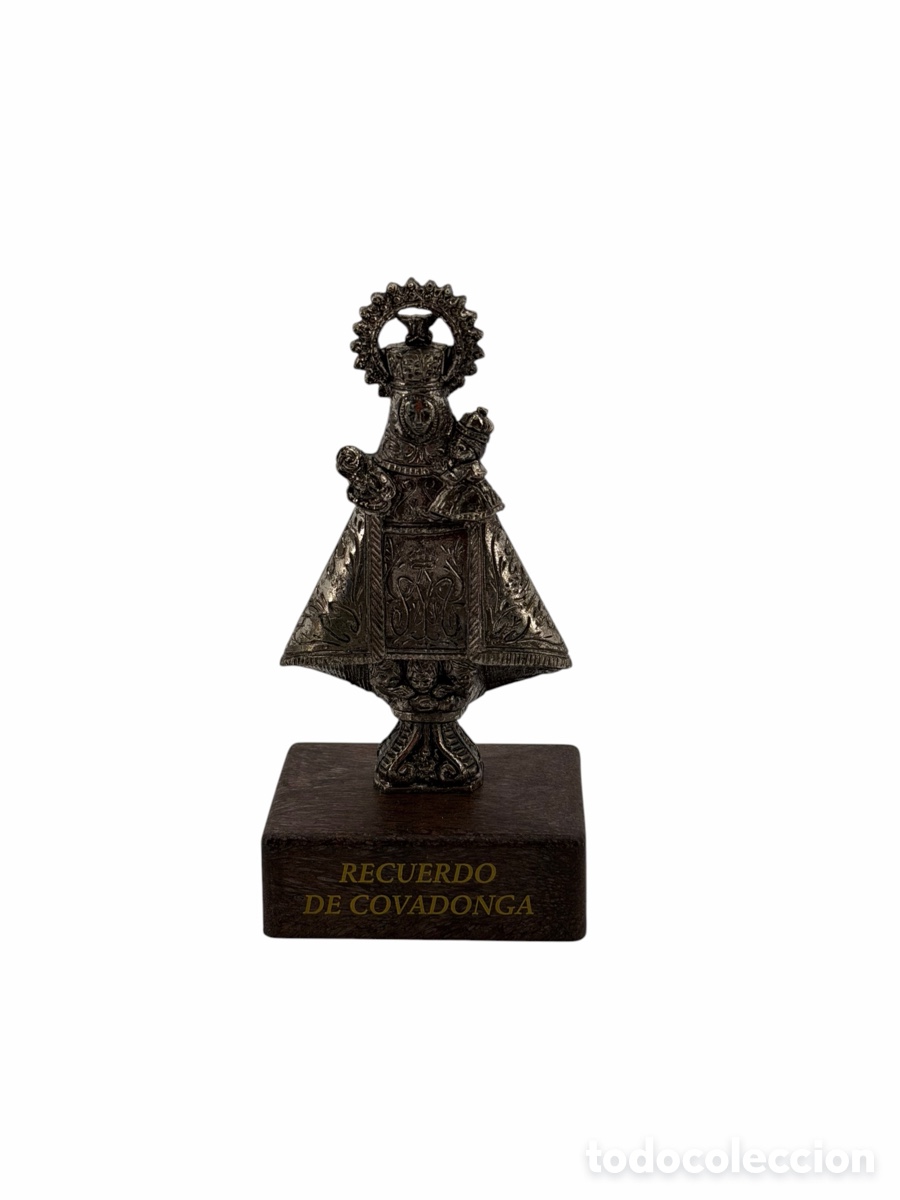 Antig&uuml;edades: Figura de La Virgen Plateada