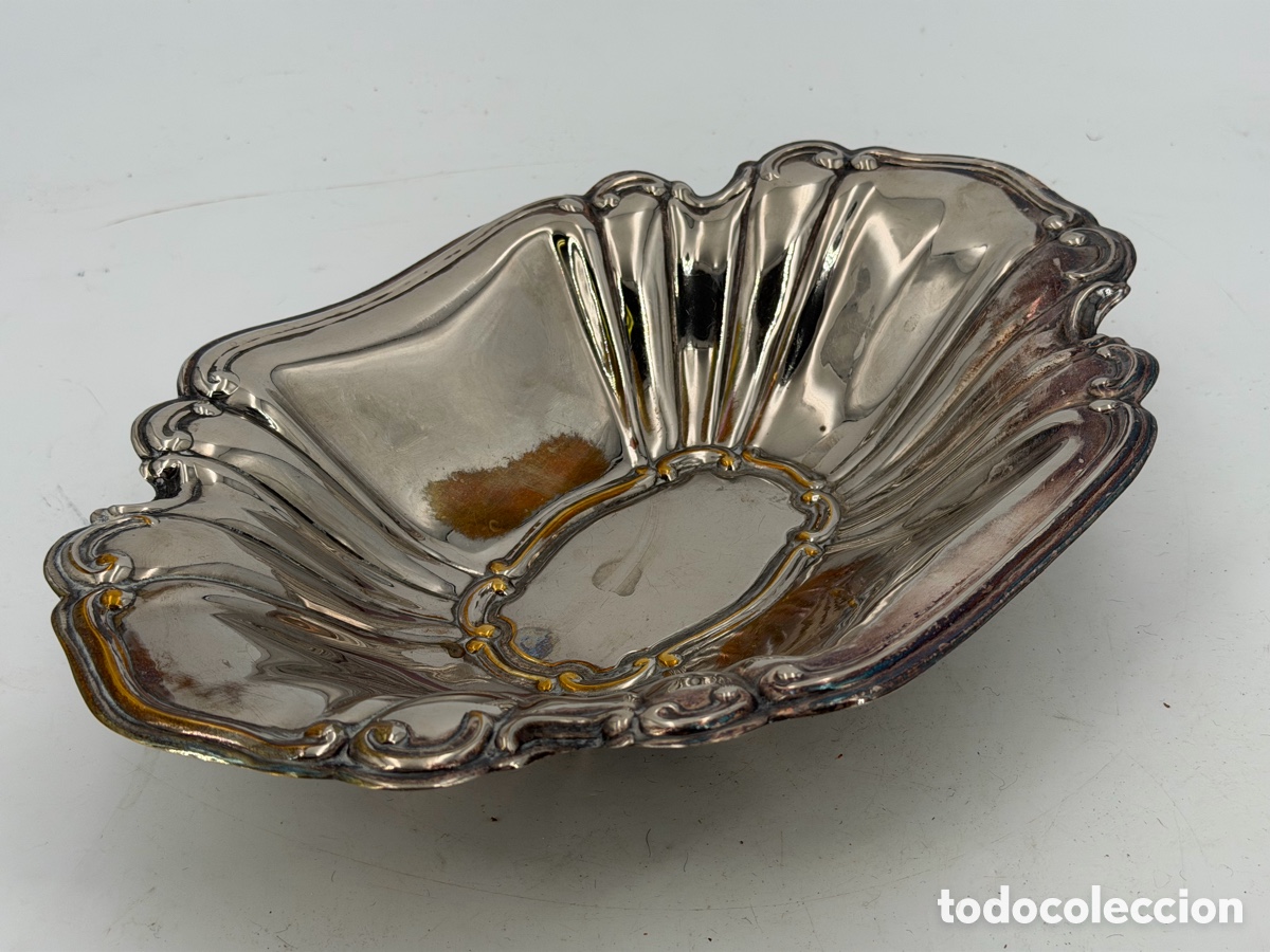 Antig&uuml;edades: Bandeja Plateada de Dise&ntilde;o - Foto 5
