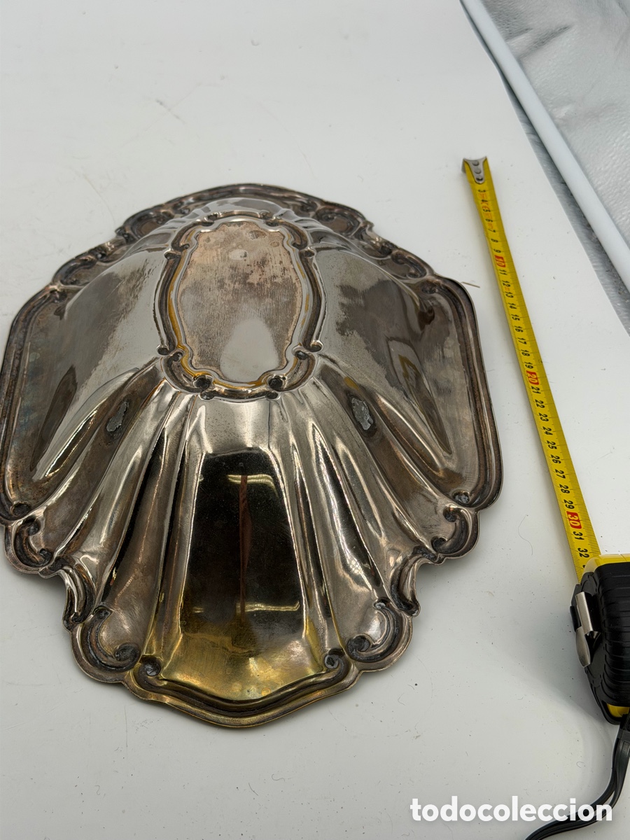 Antig&uuml;edades: Bandeja Plateada de Dise&ntilde;o - Foto 9