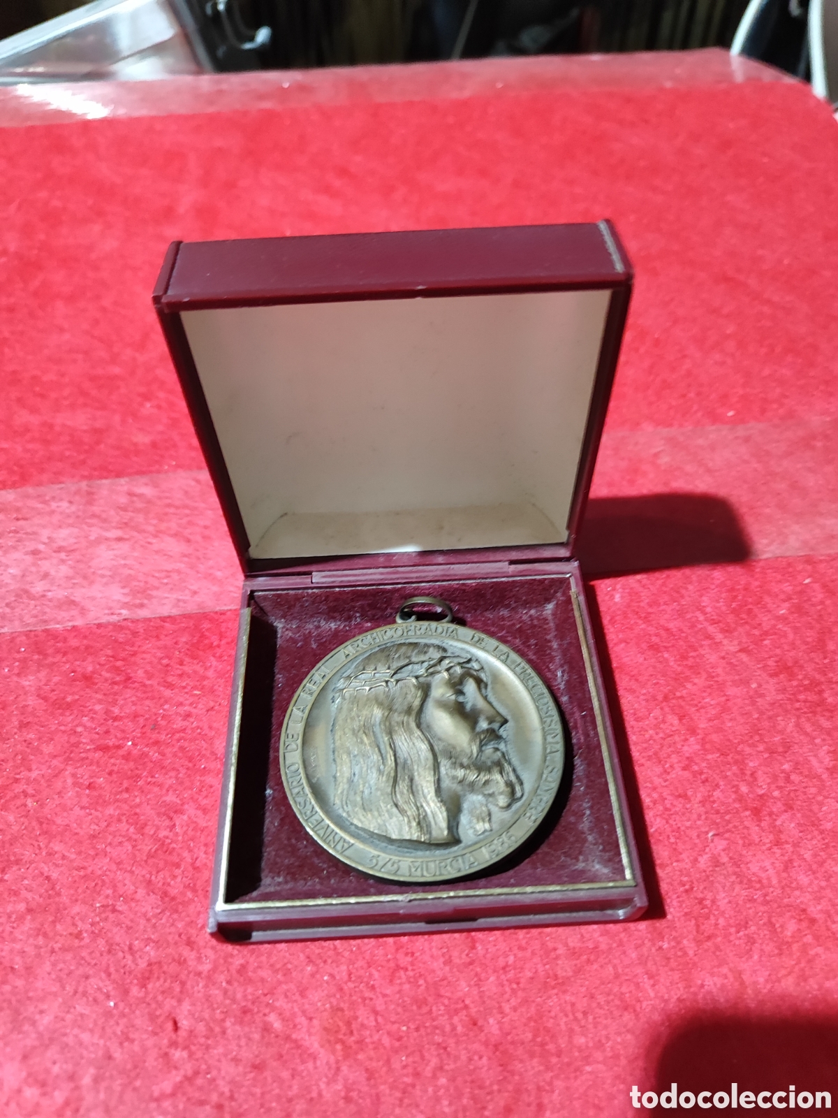 Antig&uuml;edades: Medalla presidente 575 aniversario de la real archicofrad&iacute;a de la precios&iacute;sima sangre 1986 Murcia