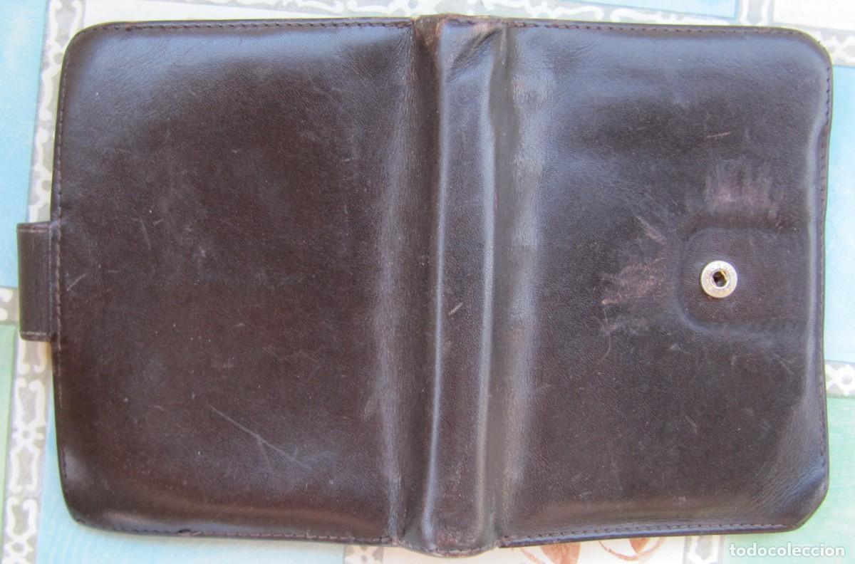 Antig&uuml;edades: LOTE DE 3 CARTERAS DE PIEL - Foto 5