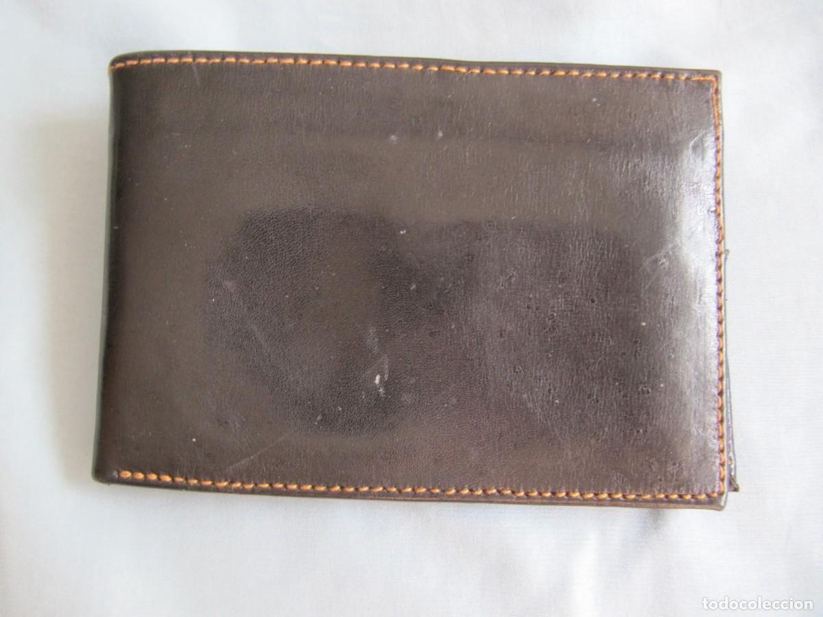 Antig&uuml;edades: LOTE DE 3 CARTERAS DE PIEL - Foto 11