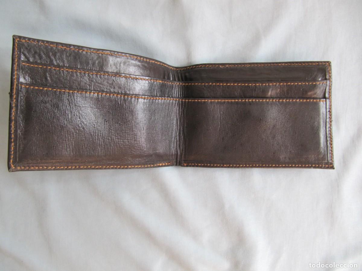 Antig&uuml;edades: LOTE DE 3 CARTERAS DE PIEL - Foto 13