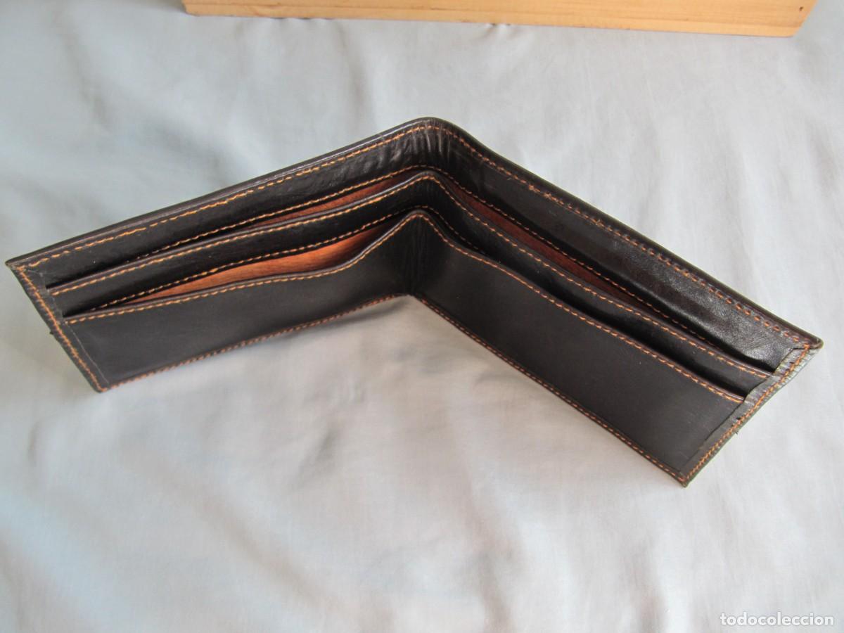 Antig&uuml;edades: LOTE DE 3 CARTERAS DE PIEL - Foto 15