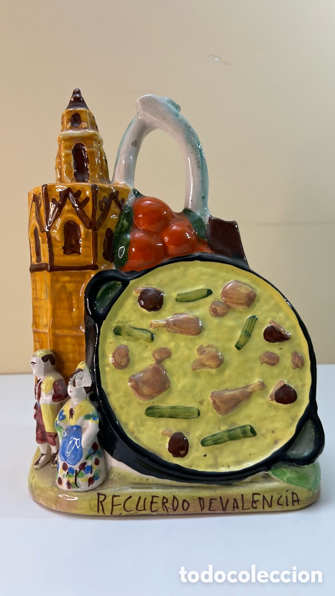 Antig&uuml;edades: ANTIGUO RECUERDO DE VALENCIA EN CERAMICA