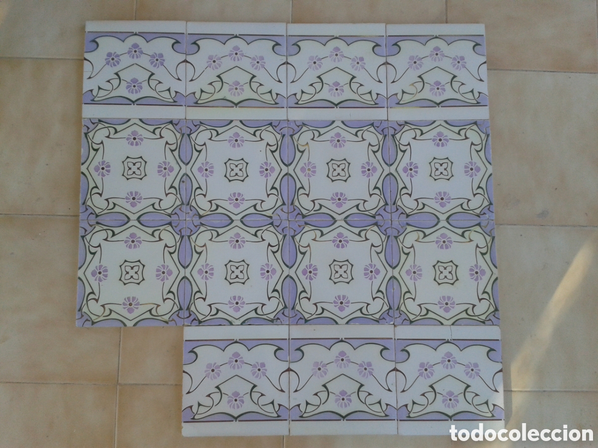 Antig&uuml;edades: AZULEJOS MODERNISTAS ART NOUVEAU ART1