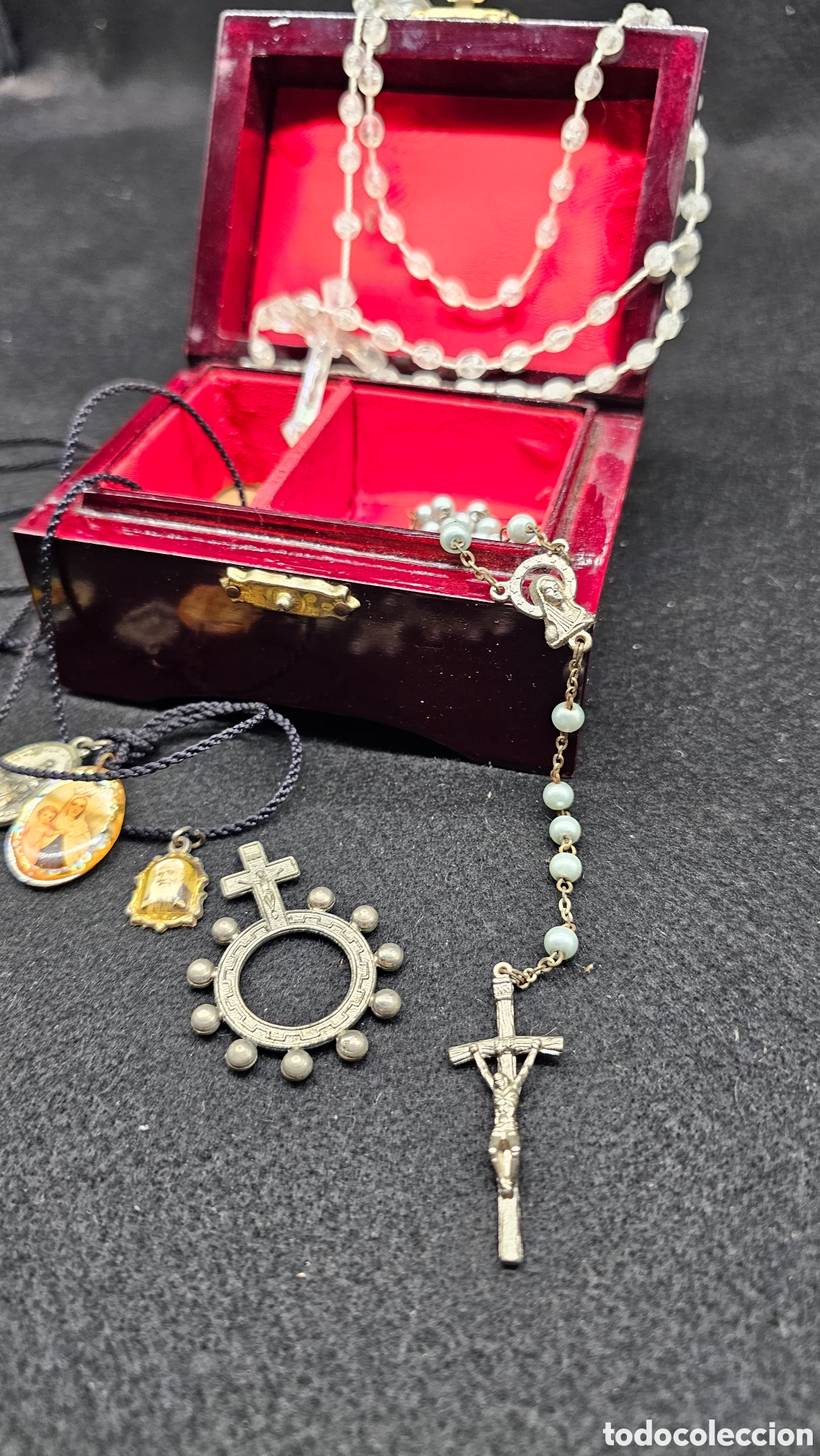 Antig&uuml;edades: Lote religioso varios - Foto 4