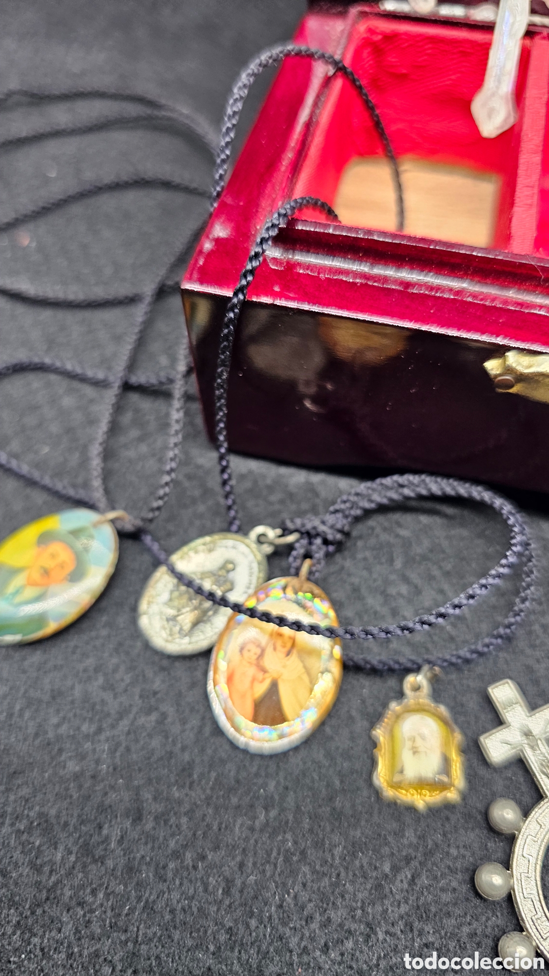 Antig&uuml;edades: Lote religioso varios - Foto 6
