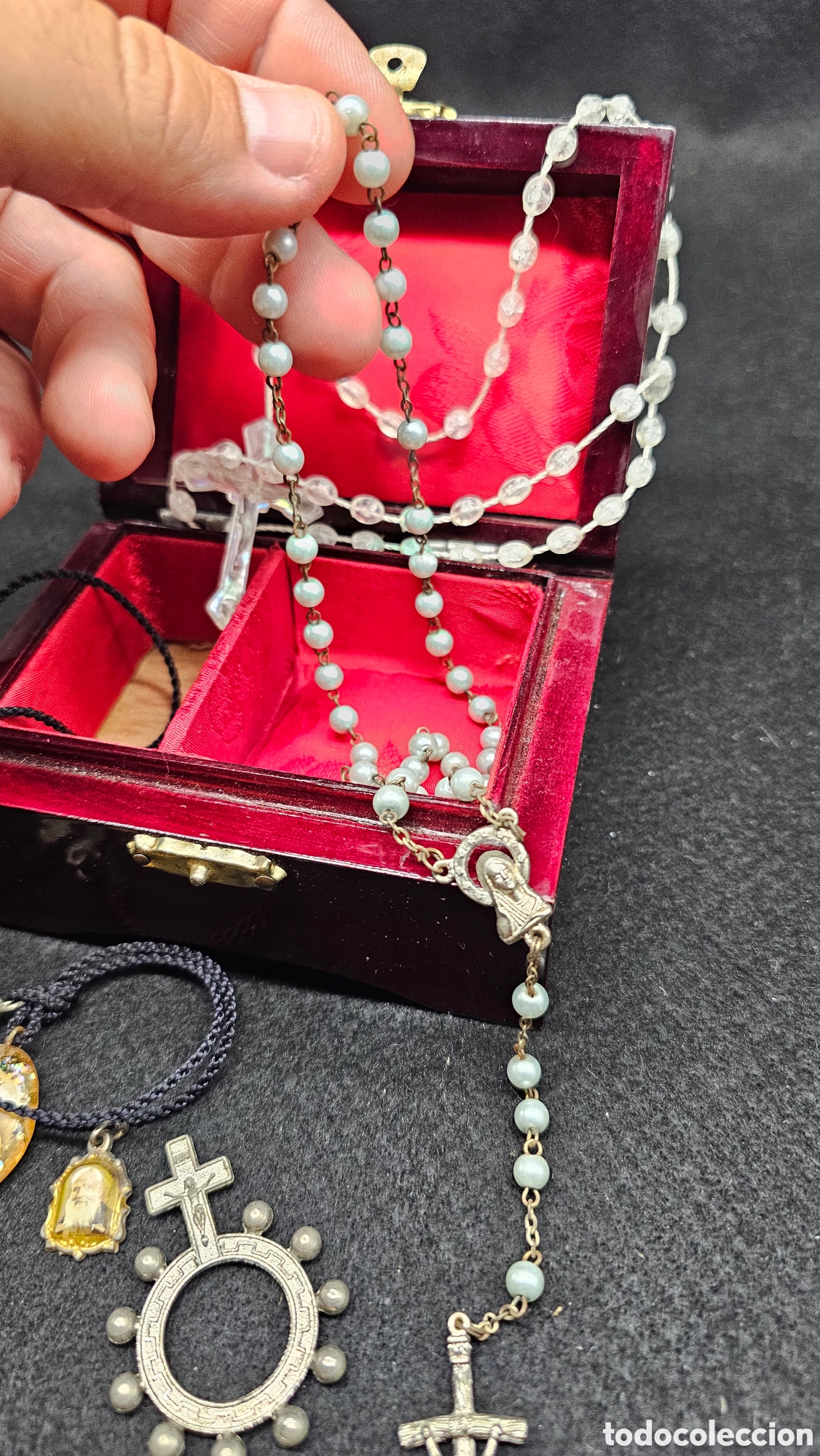 Antig&uuml;edades: Lote religioso varios - Foto 10