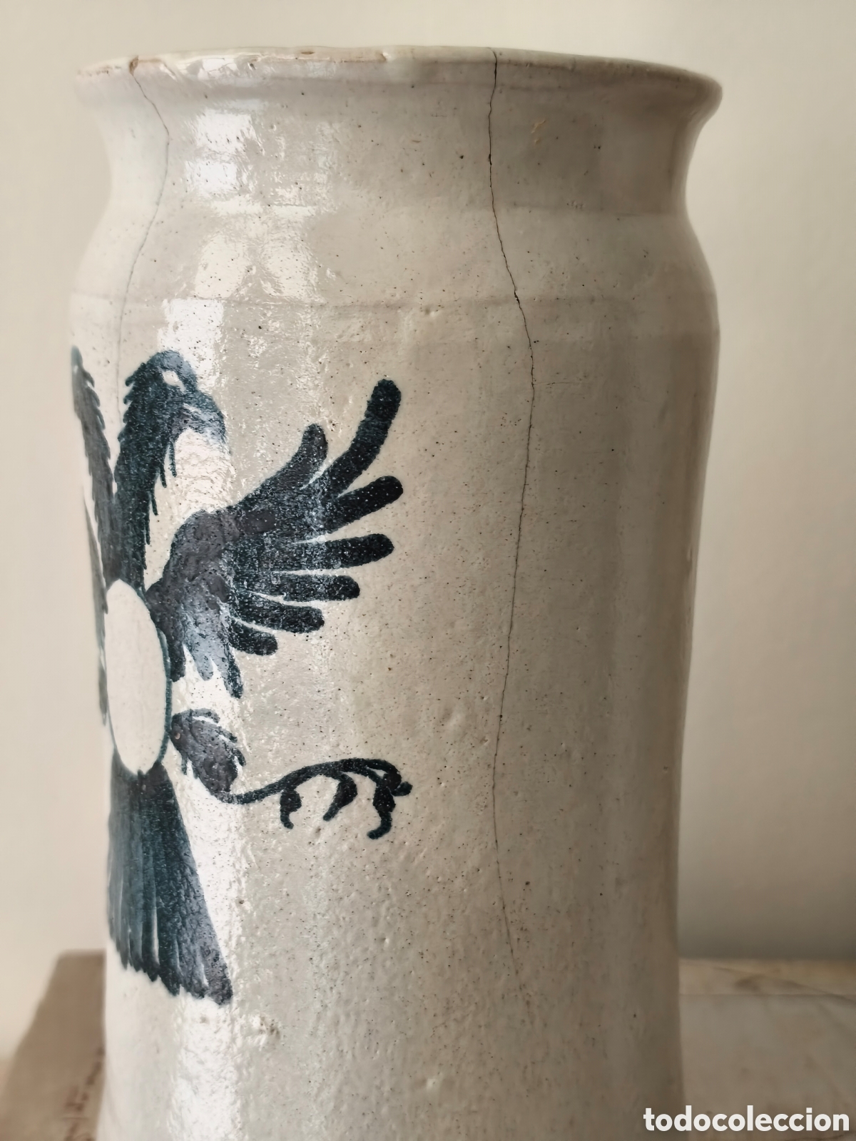 Antig&uuml;edades: Pareja de Albarelos de Almaz&aacute;n - Foto 10