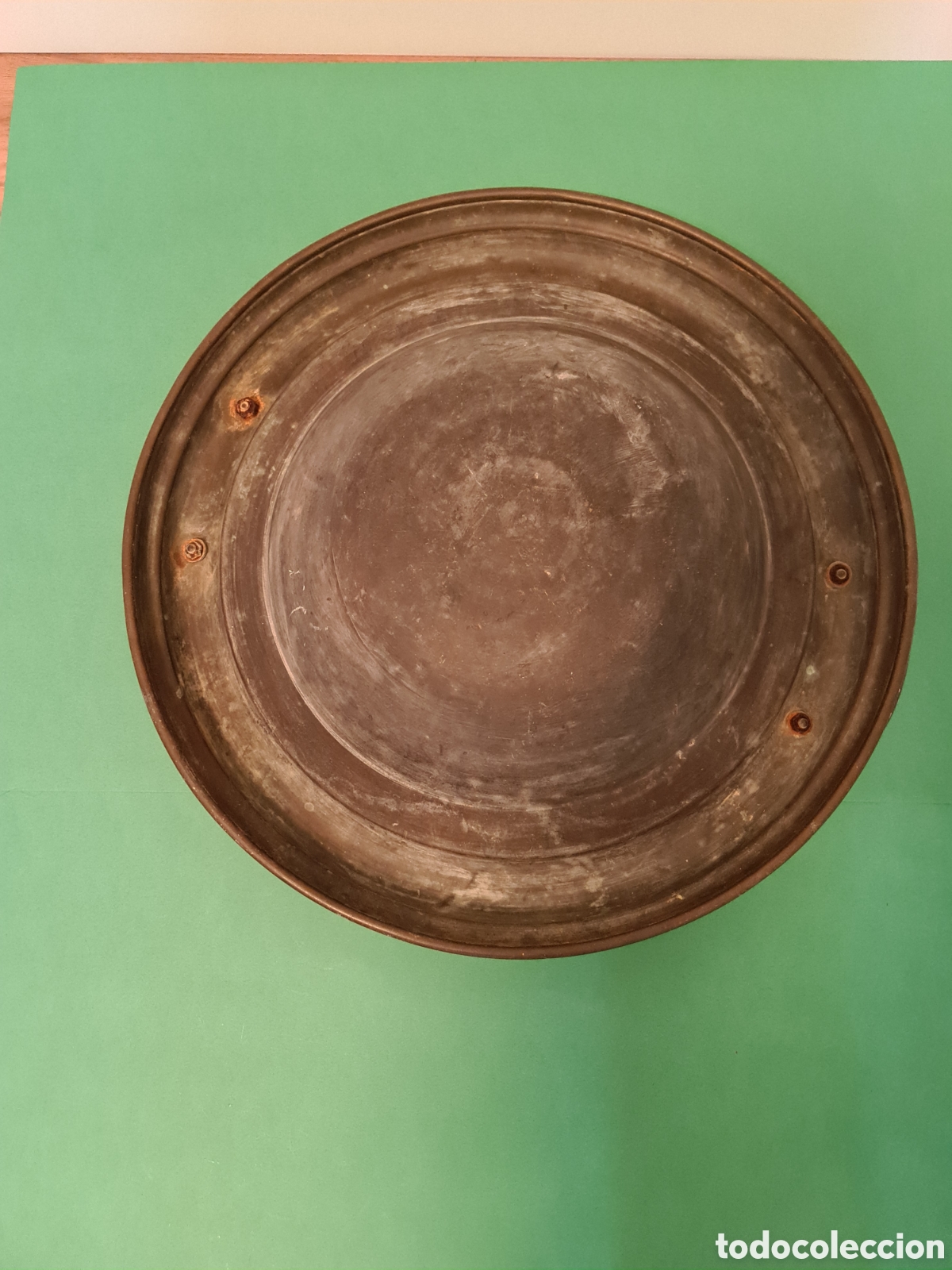 Antig&uuml;edades: Antiguo plato de brasero - Foto 3