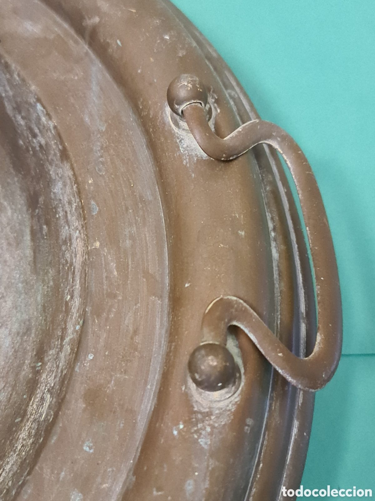 Antig&uuml;edades: Antiguo plato de brasero - Foto 8
