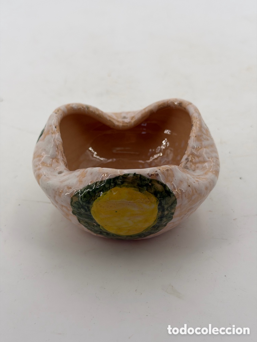 Antig&uuml;edades: Cuenco Boho Chic de Terracota Pintada - Foto 3