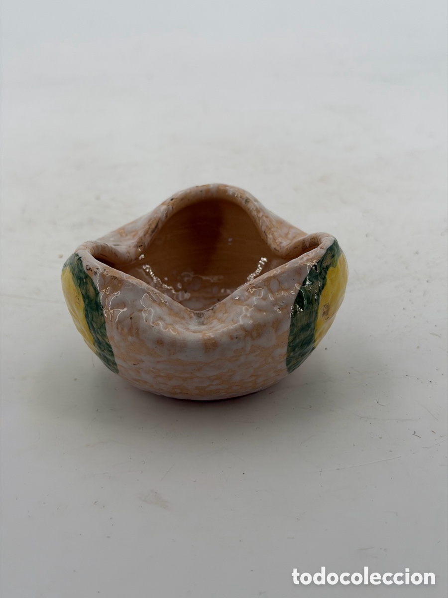 Antig&uuml;edades: Cuenco Boho Chic de Terracota Pintada - Foto 4