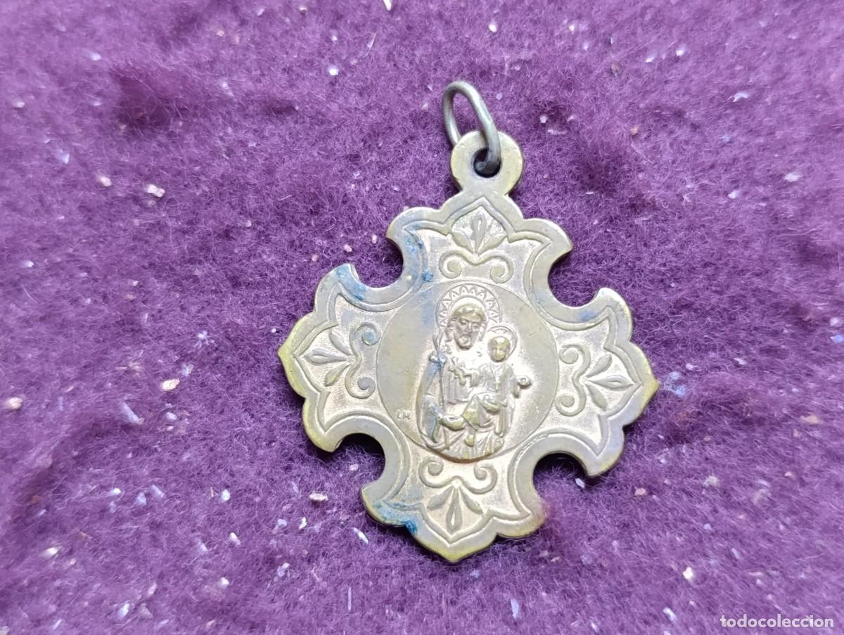 Antiquit&eacute;s: Antigua Medalla Religiosa, San Jos&eacute; de la Victoria, Culto Perpetuo, Barcelona