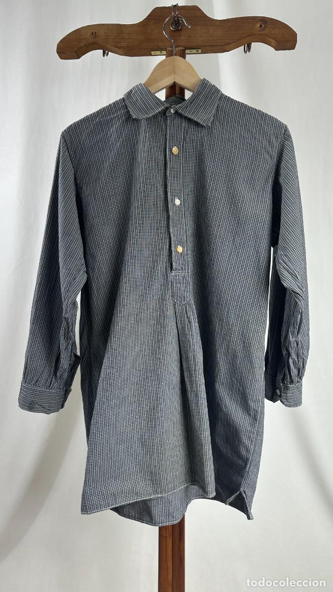 Antig&uuml;edades: Antigua camisa de algod&oacute;n - Foto 1