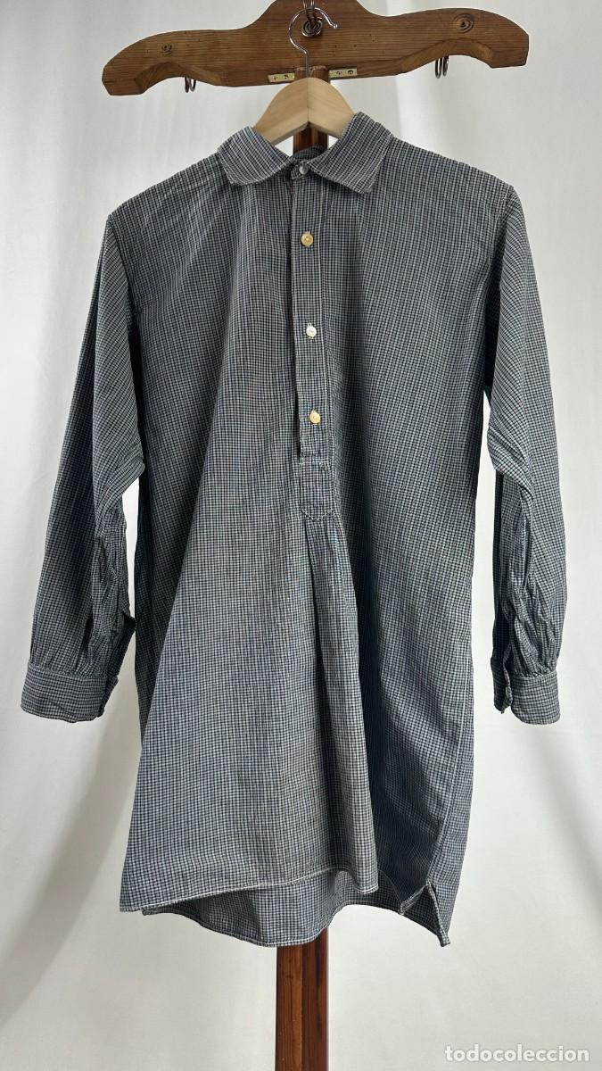 Antig&uuml;edades: Antigua camisa de algod&oacute;n - Foto 6