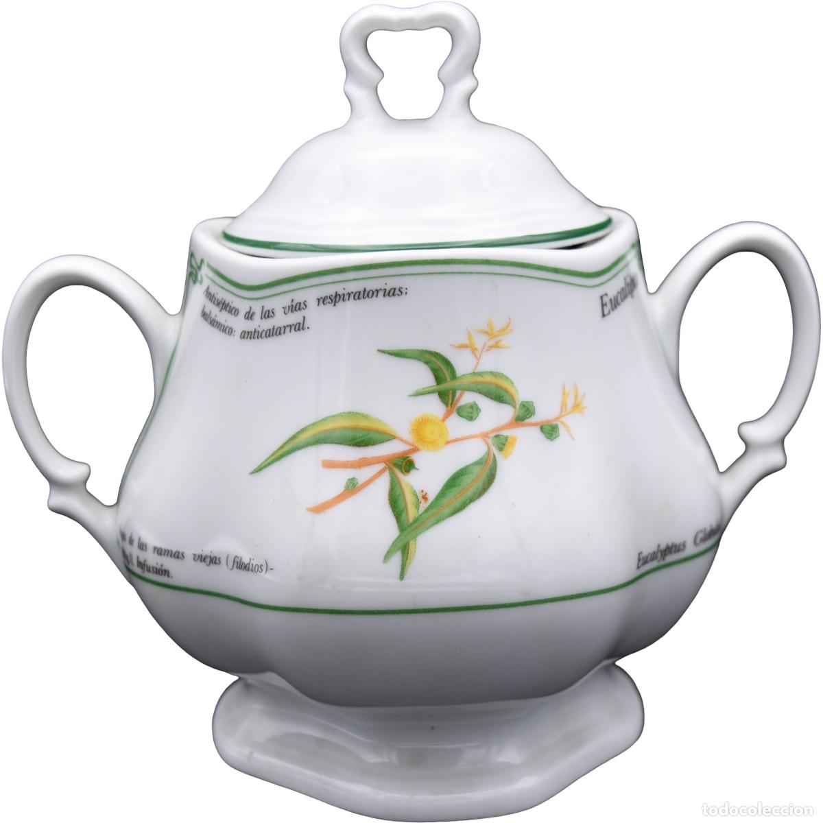 Antiquit&auml;ten: Azucarera de porcelana