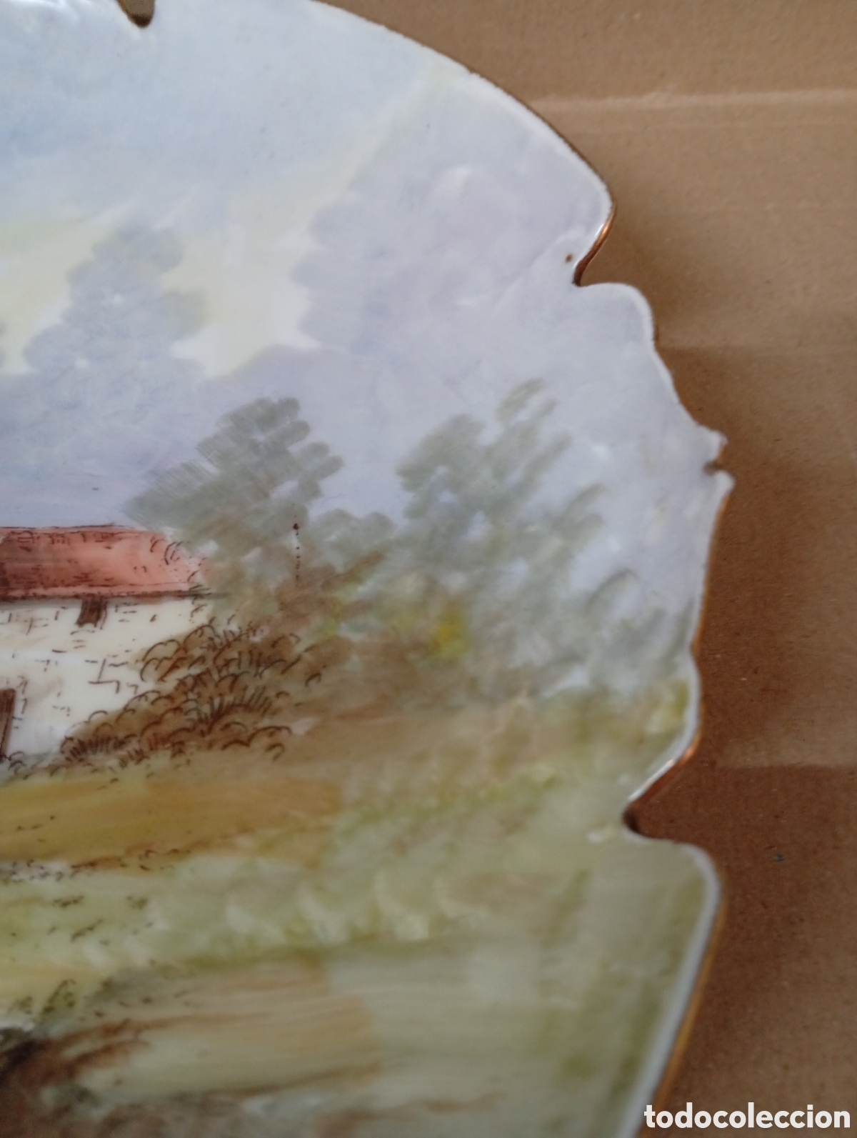Antig&uuml;edades: Plato Manises William Guerin - Foto 3
