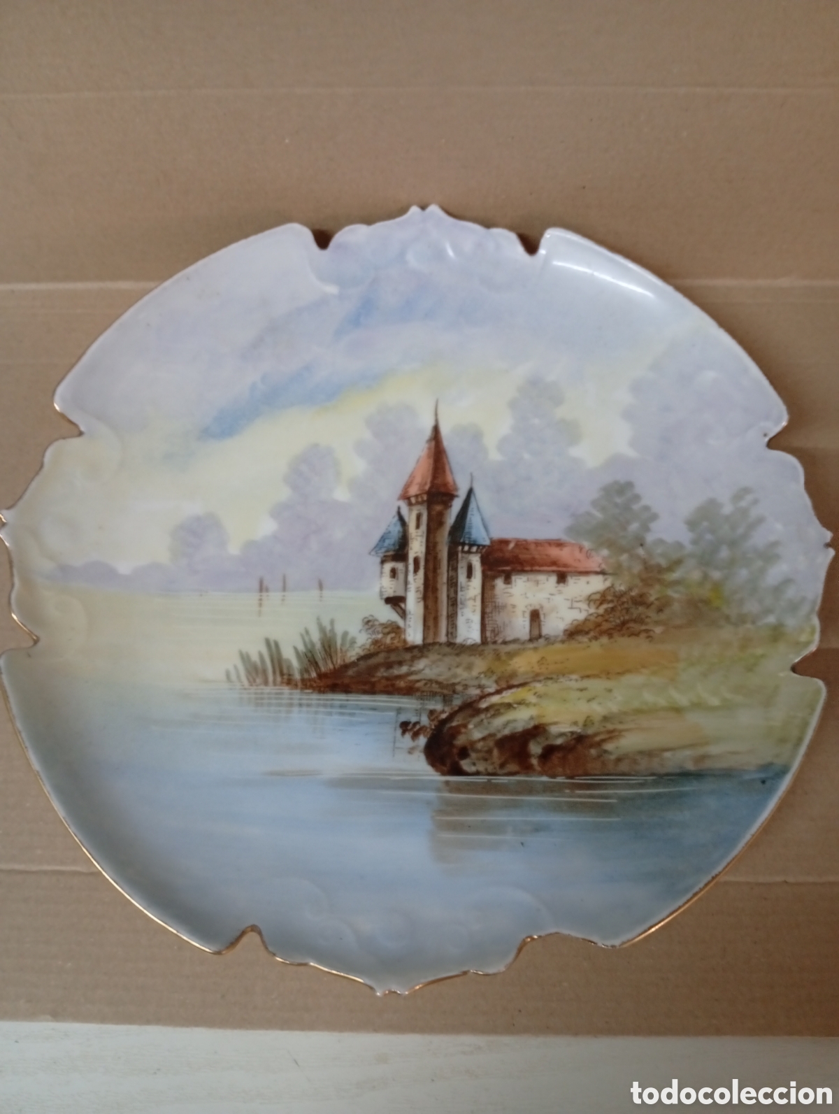 Antig&uuml;edades: Plato Manises William Guerin - Foto 1