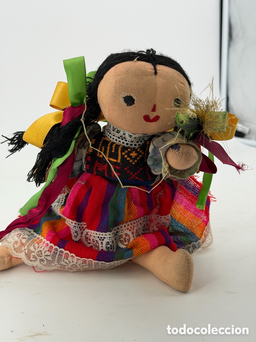 Antig&uuml;edades: Antigua Mu&ntilde;eca de Trapo - Foto 3