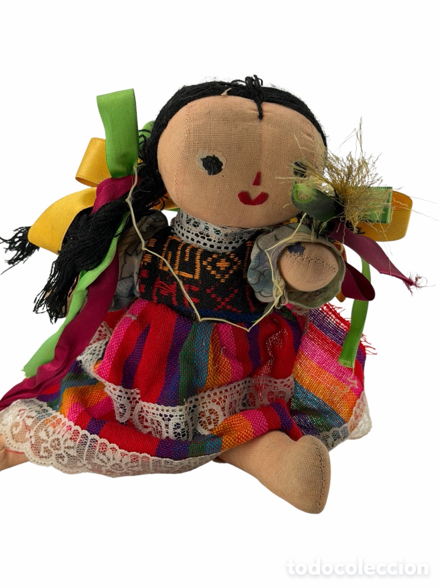Antig&uuml;edades: Antigua Mu&ntilde;eca de Trapo - Foto 1
