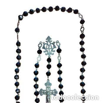 Antig&uuml;edades: ROSARIO DE AZABACHE Y PLATA - Foto 2