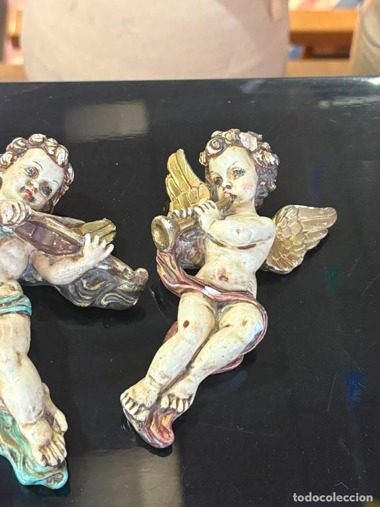 Antig&uuml;edades: FIGURAS DE ANGELITOS PARA COLGAR - Foto 4