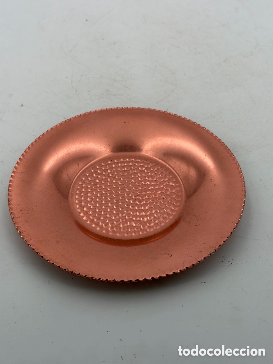Antig&uuml;edades: Plato de Cobre Antiguo - Foto 2