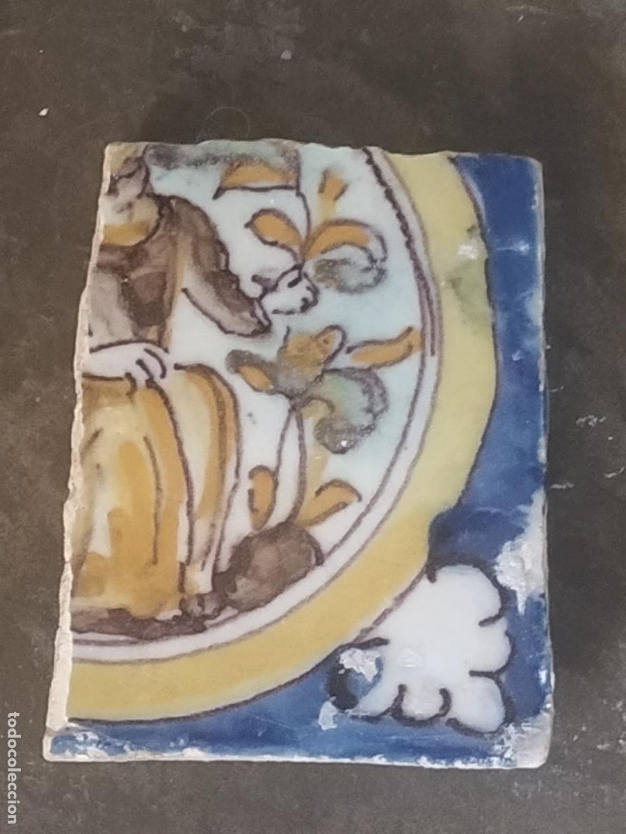 Antiquit&auml;ten: Azulejo de Triana Sevilla (fragmento) S. XVIII,