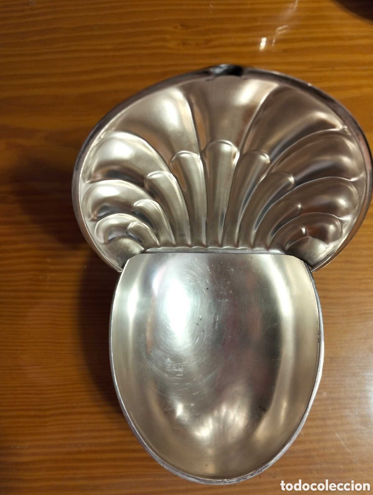 Antig&uuml;edades: Mantequillera de plata - Foto 3