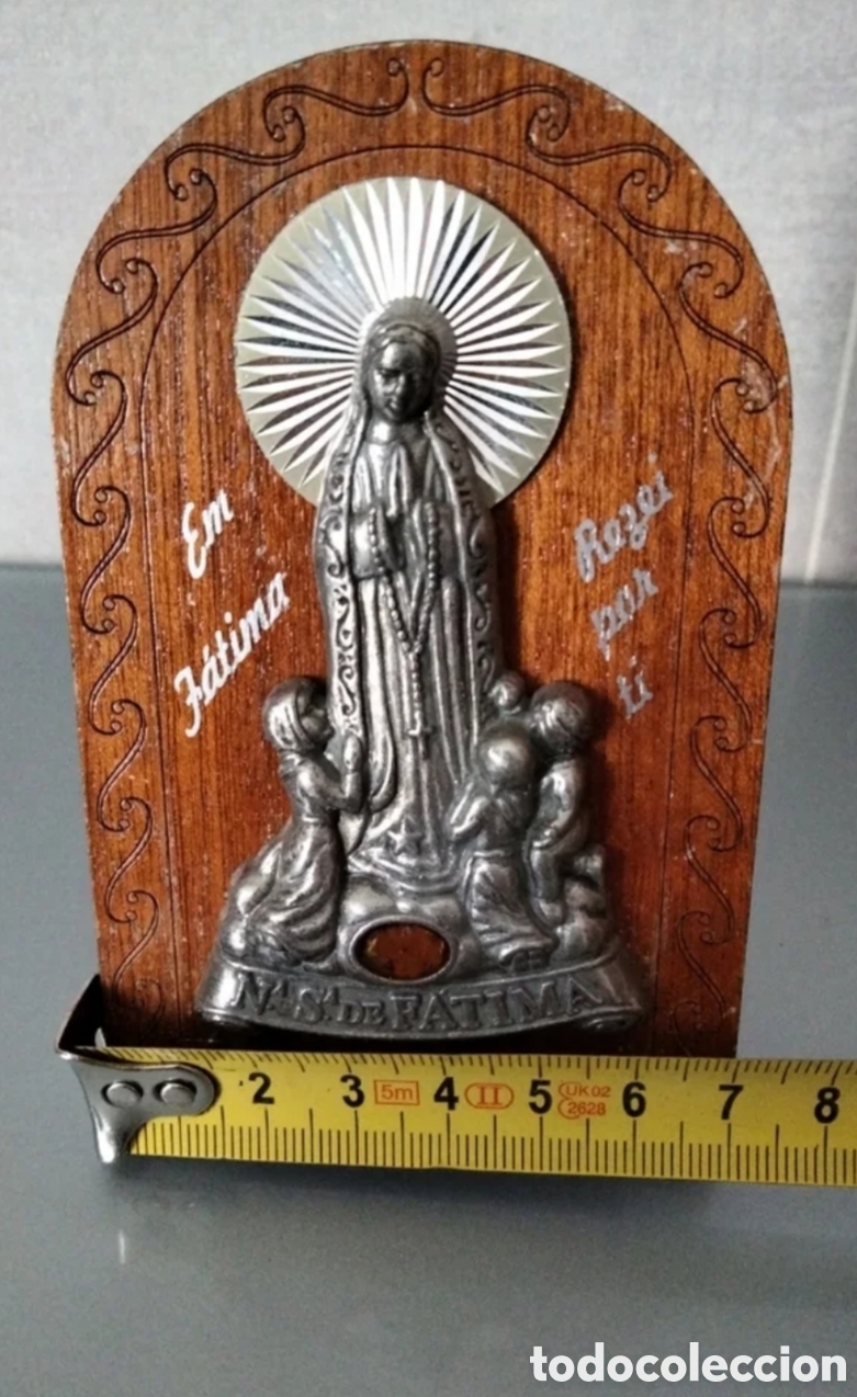 Antig&uuml;edades: Virgen de F&aacute;tima Portugal - Foto 4