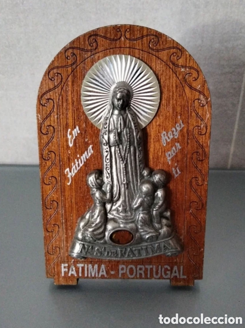 Antig&uuml;edades: Virgen de F&aacute;tima Portugal - Foto 1
