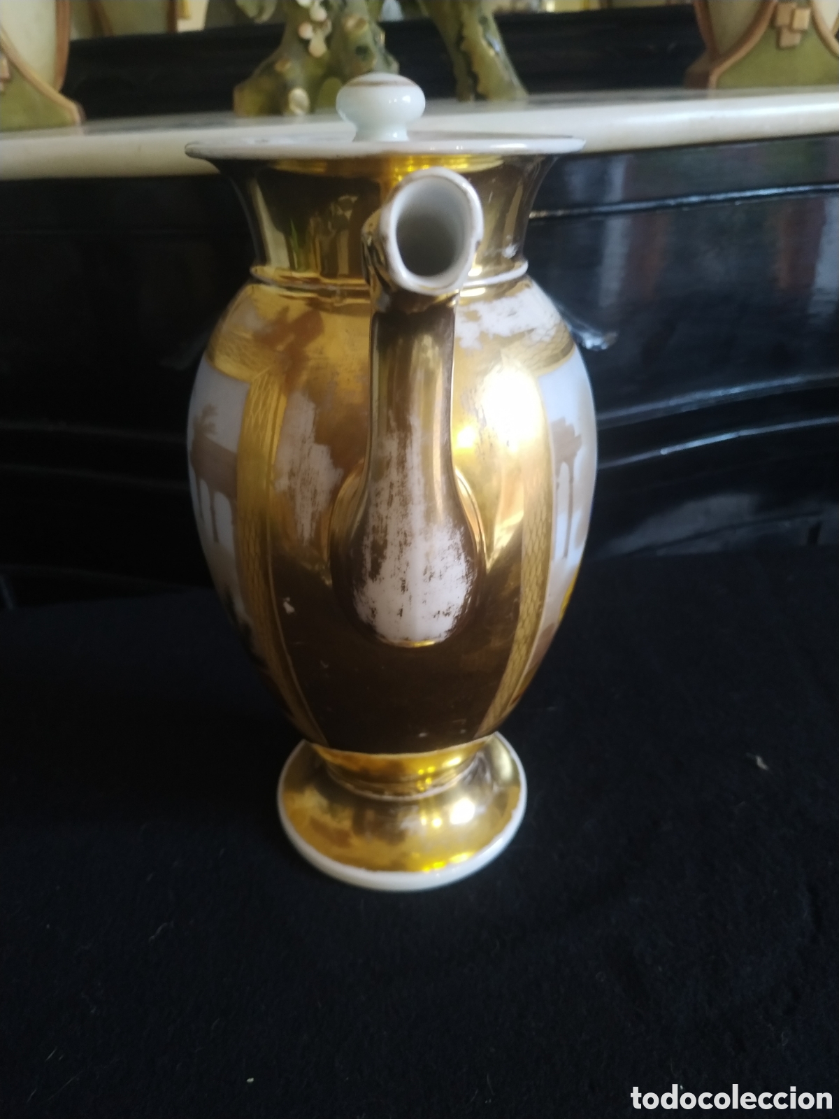 Antig&uuml;edades: Cafetera Isabelina .Hac&iacute;a 1850 - Foto 6