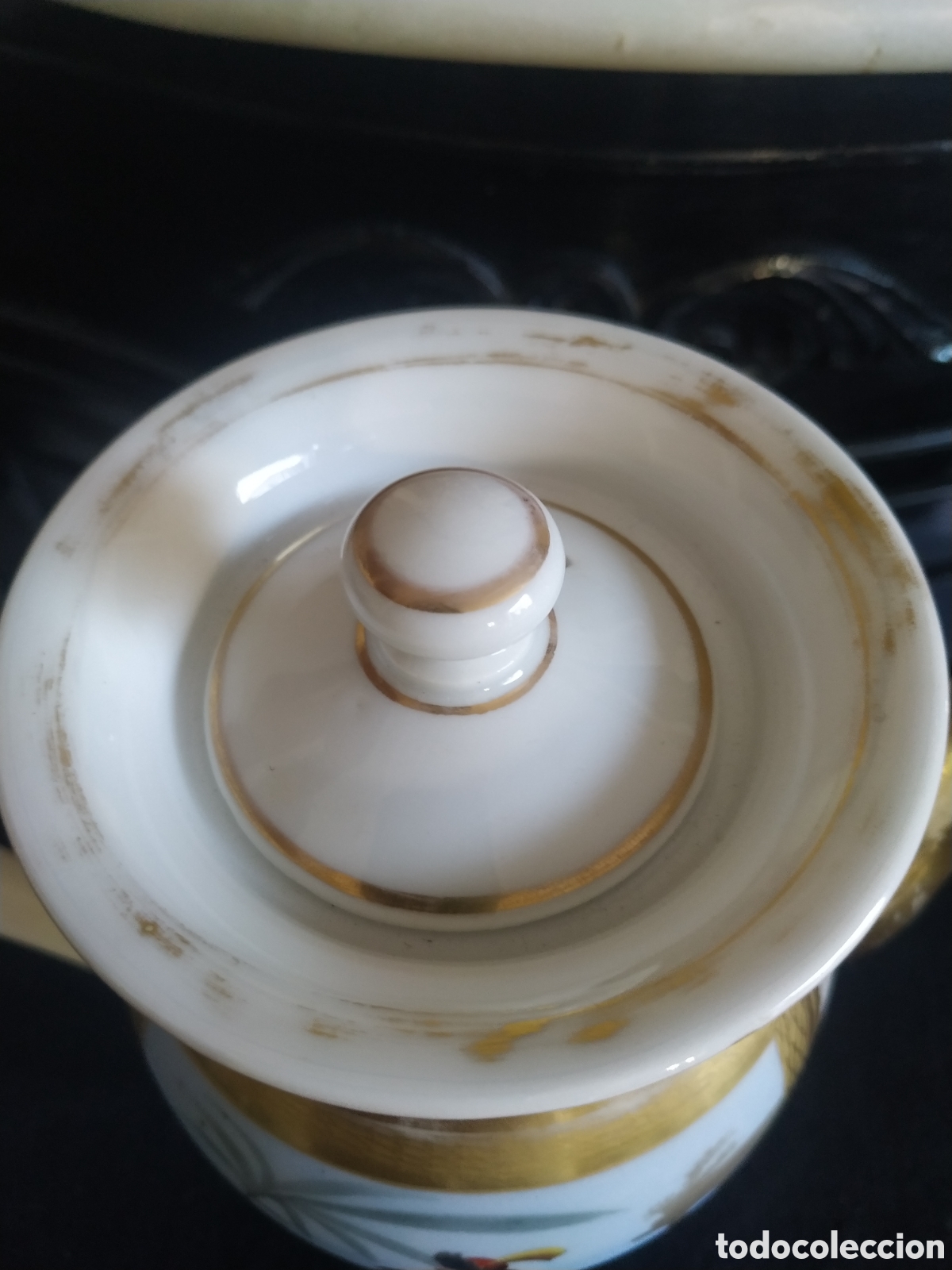 Antig&uuml;edades: Cafetera Isabelina .Hac&iacute;a 1850 - Foto 10