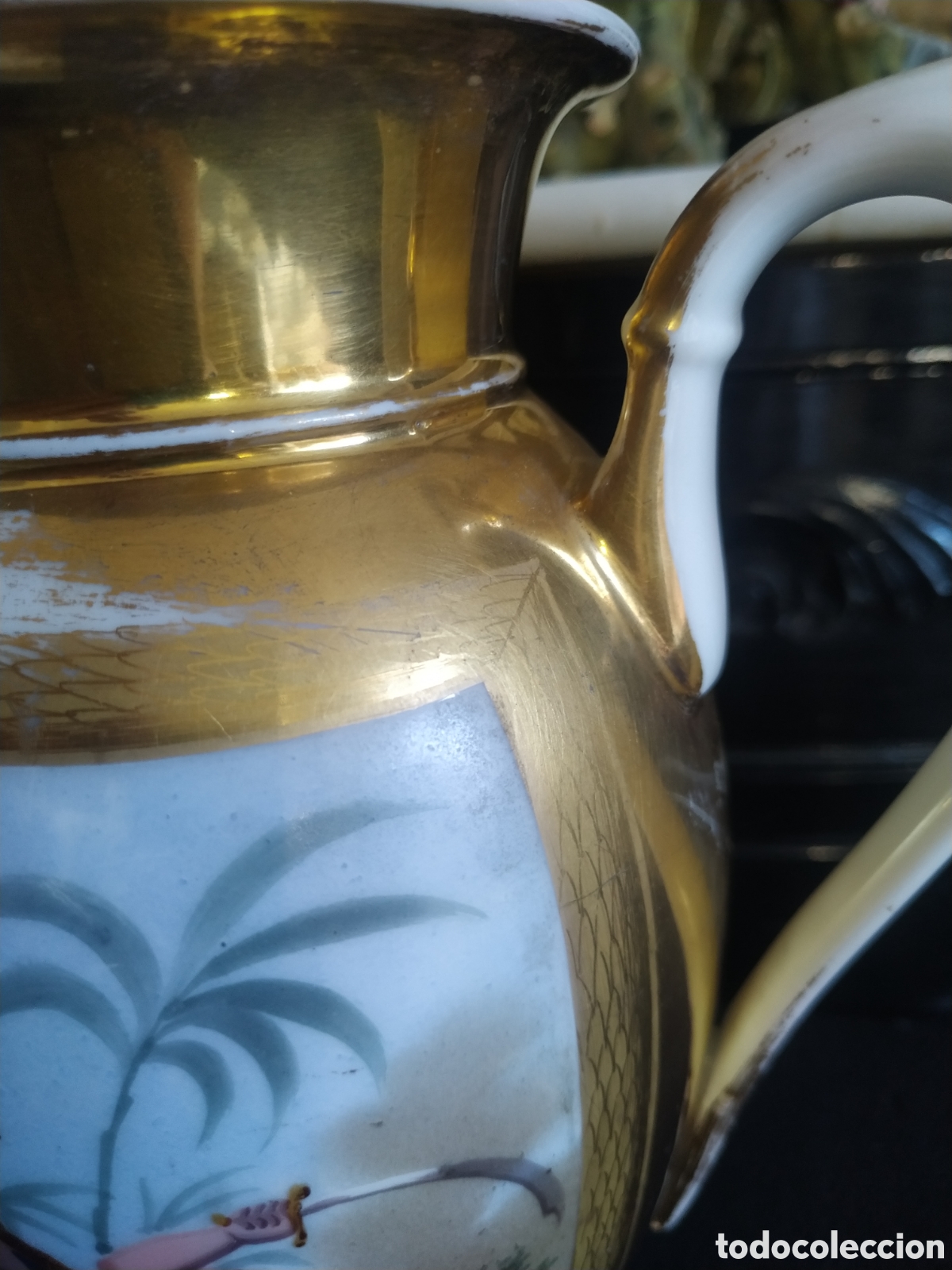 Antig&uuml;edades: Cafetera Isabelina .Hac&iacute;a 1850 - Foto 16