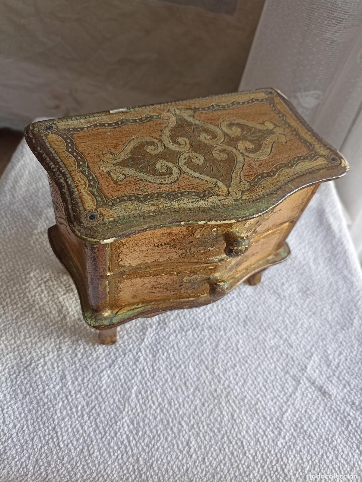 Antiquit&eacute;s: Joyero L.Caglieri Florence Italy, hecho a mano