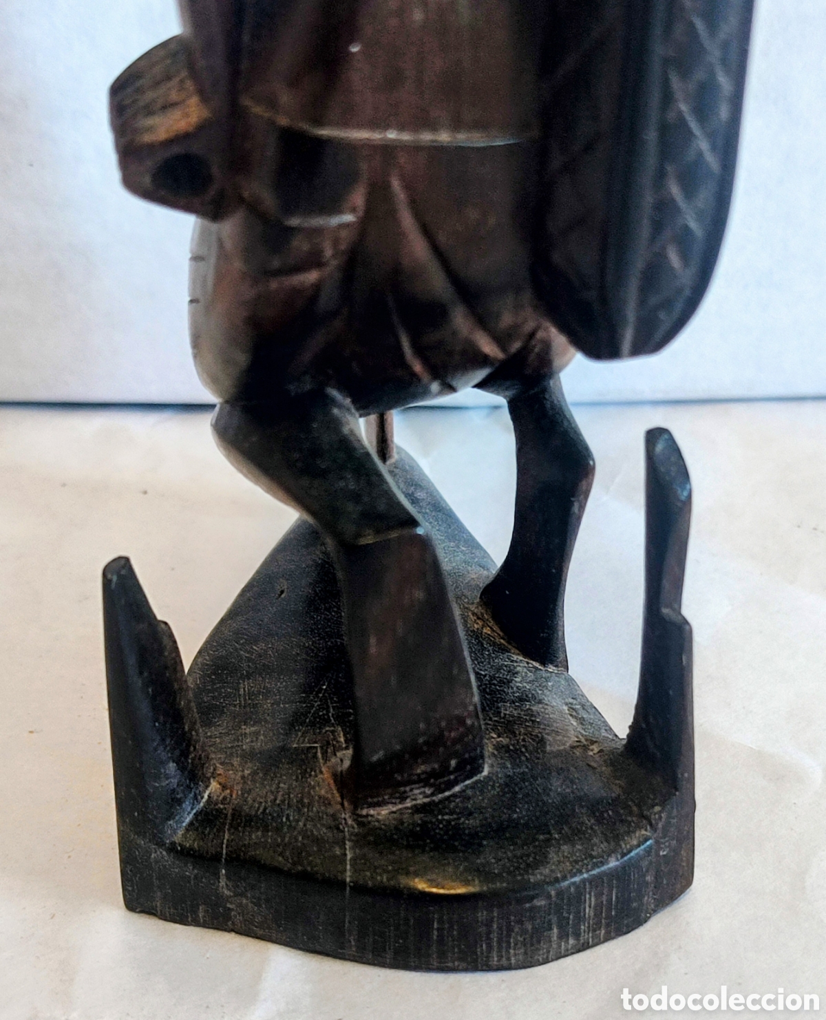Antig&uuml;edades: ESCULTURA CAOBA OSCURA - Foto 7