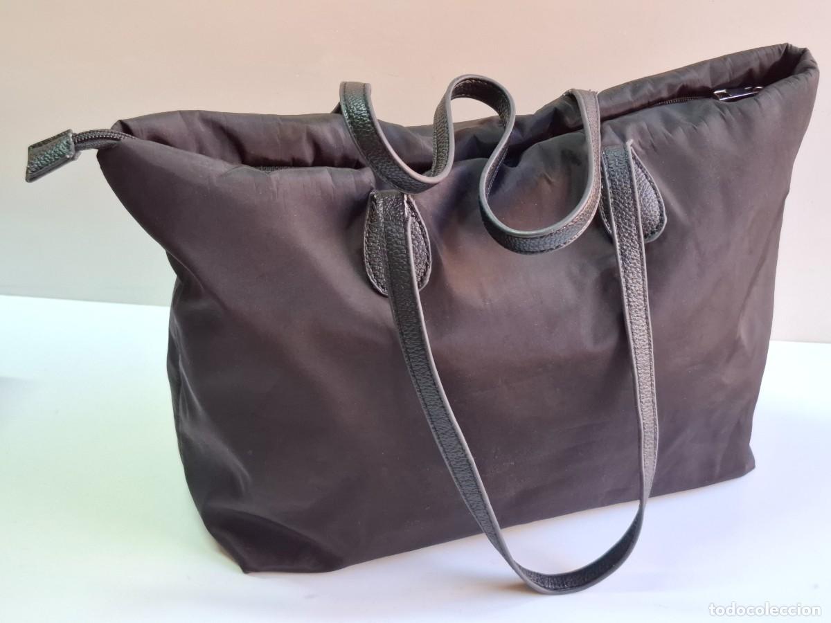 Antig&uuml;edades: BOLSO IMPERMEABLE - 35X23X14.CM - Foto 4