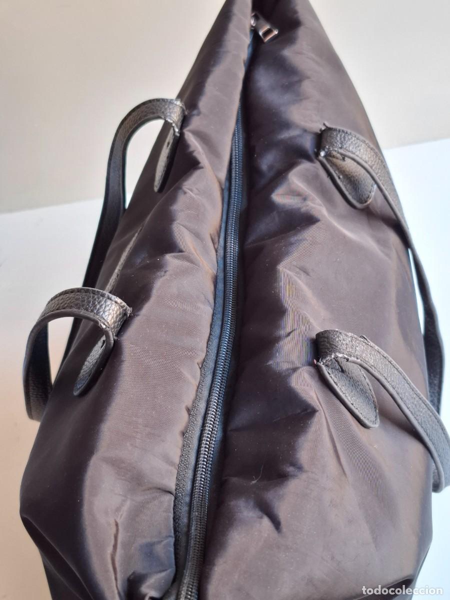 Antig&uuml;edades: BOLSO IMPERMEABLE - 35X23X14.CM - Foto 8