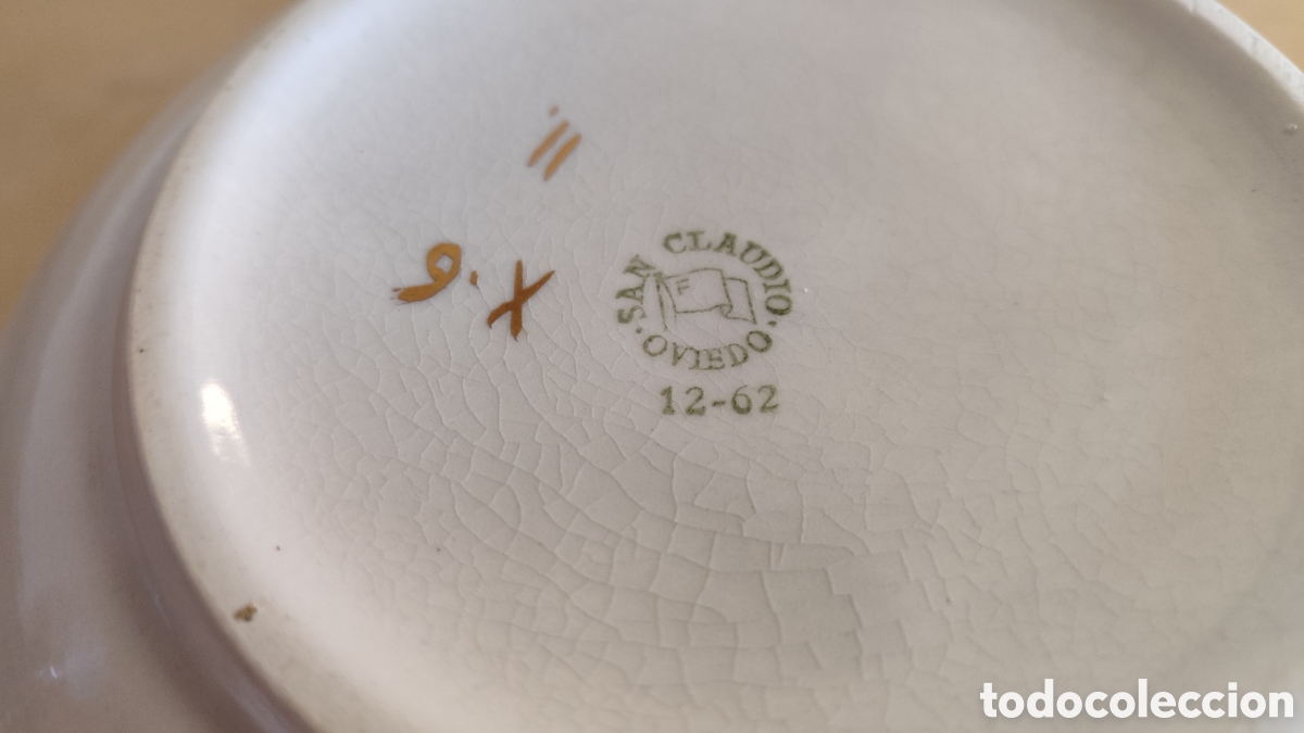 Antig&uuml;edades: Sopera de porcelana San Claudio - Foto 4