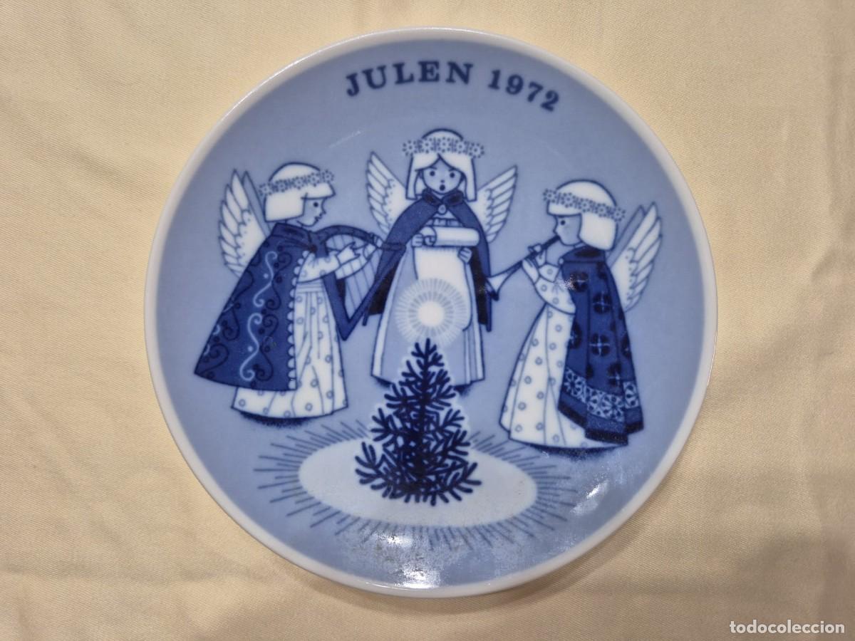 Antig&uuml;edades: Plato Navidad Noruega 1972 - Foto 1
