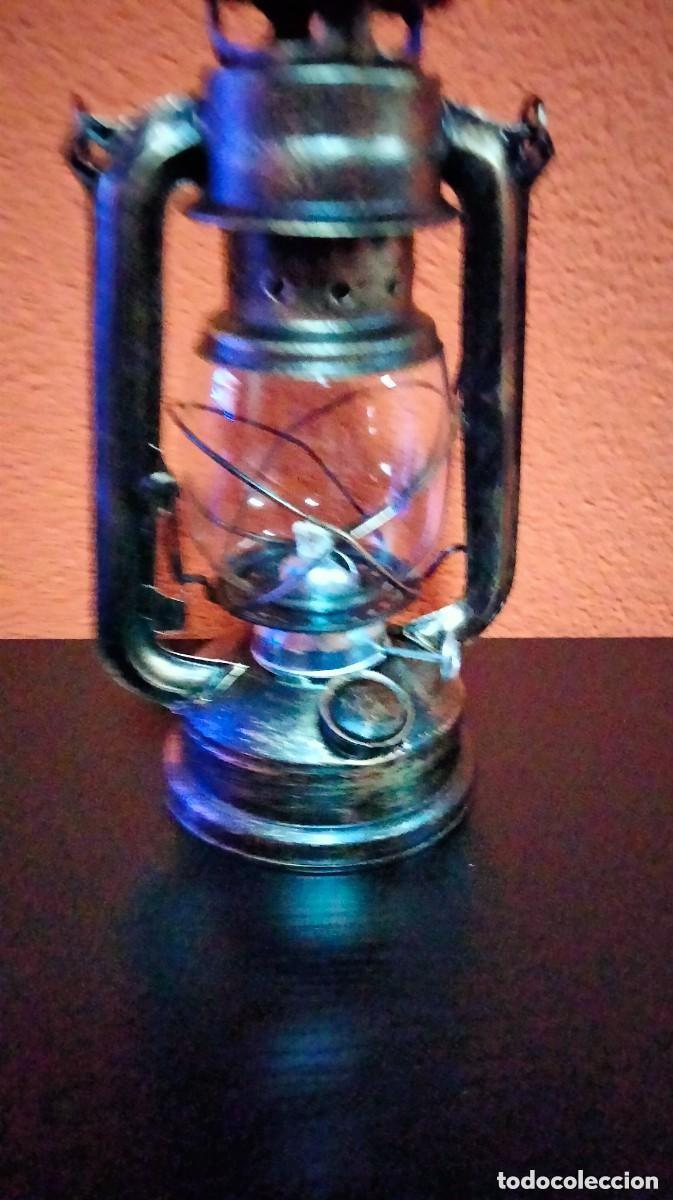 Antig&uuml;edades: LAMPARA DE ACEITE-NUEVA A ESTRENAR - Foto 2