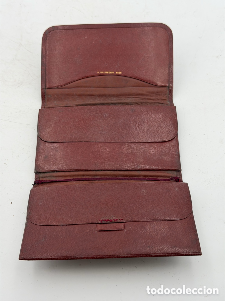 Antig&uuml;edades: Cartera de Dise&ntilde;o de Cuero - Foto 2