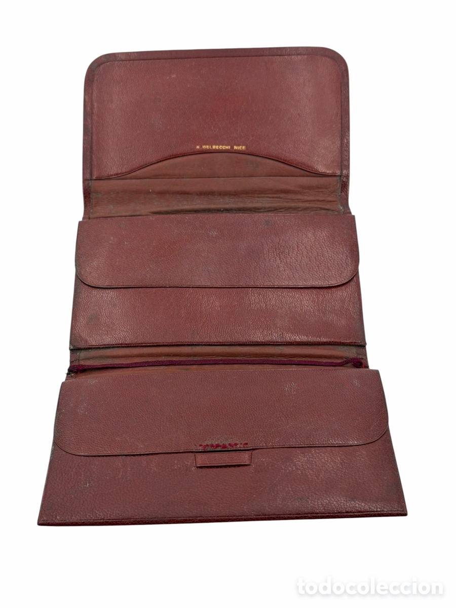 Antiguidades: Cartera de Dise&ntilde;o de Cuero