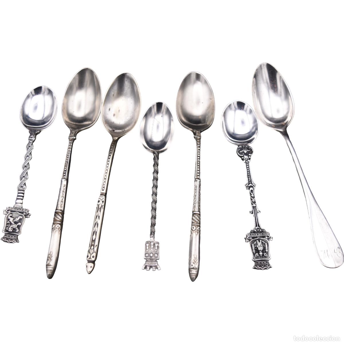 Oggetti Antichi: Cucharas de distintos materiales